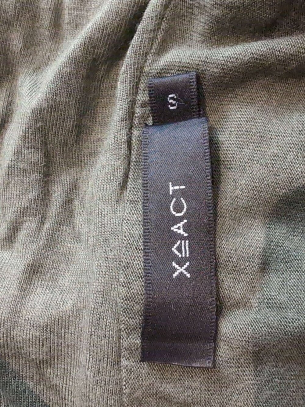 Y2K Olive Ruffle Off-Shoulder Top - Picture 4 of 4